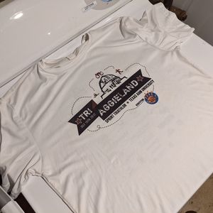 Texas A&M triathlon dryfit shirt